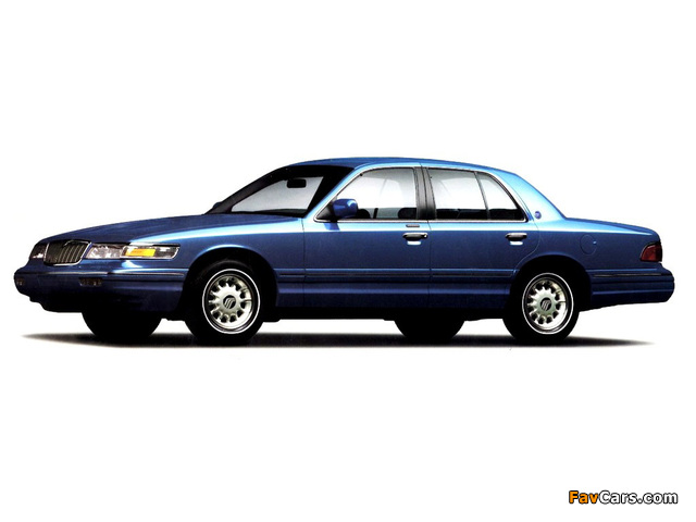 Mercury Grand Marquis 1995–97 wallpapers (640 x 480)