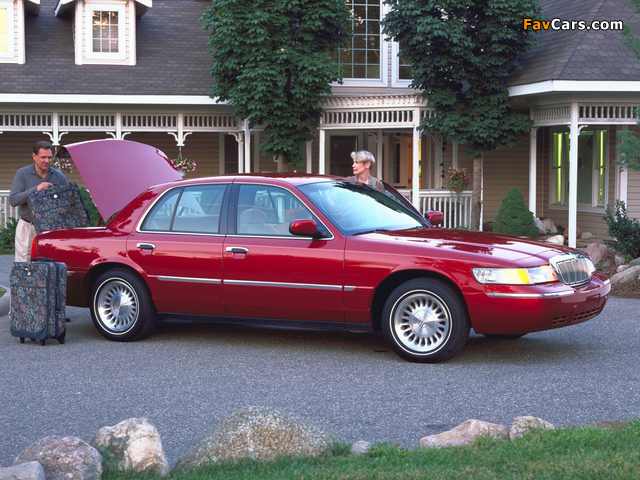 Mercury Grand Marquis 1998–2003 wallpapers (640 x 480)