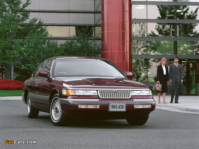 Mercury Grand Marquis 1992–95 wallpapers (640 x 480)