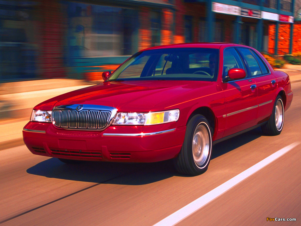 Mercury Grand Marquis 1998–2003 wallpapers (1024 x 768)