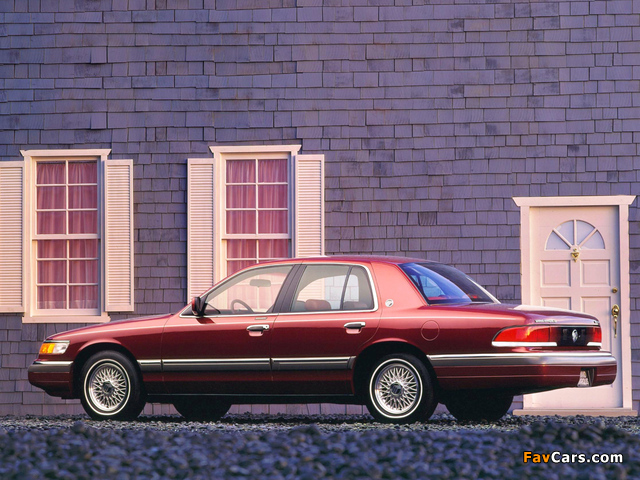 Mercury Grand Marquis 1992–95 wallpapers (640 x 480)