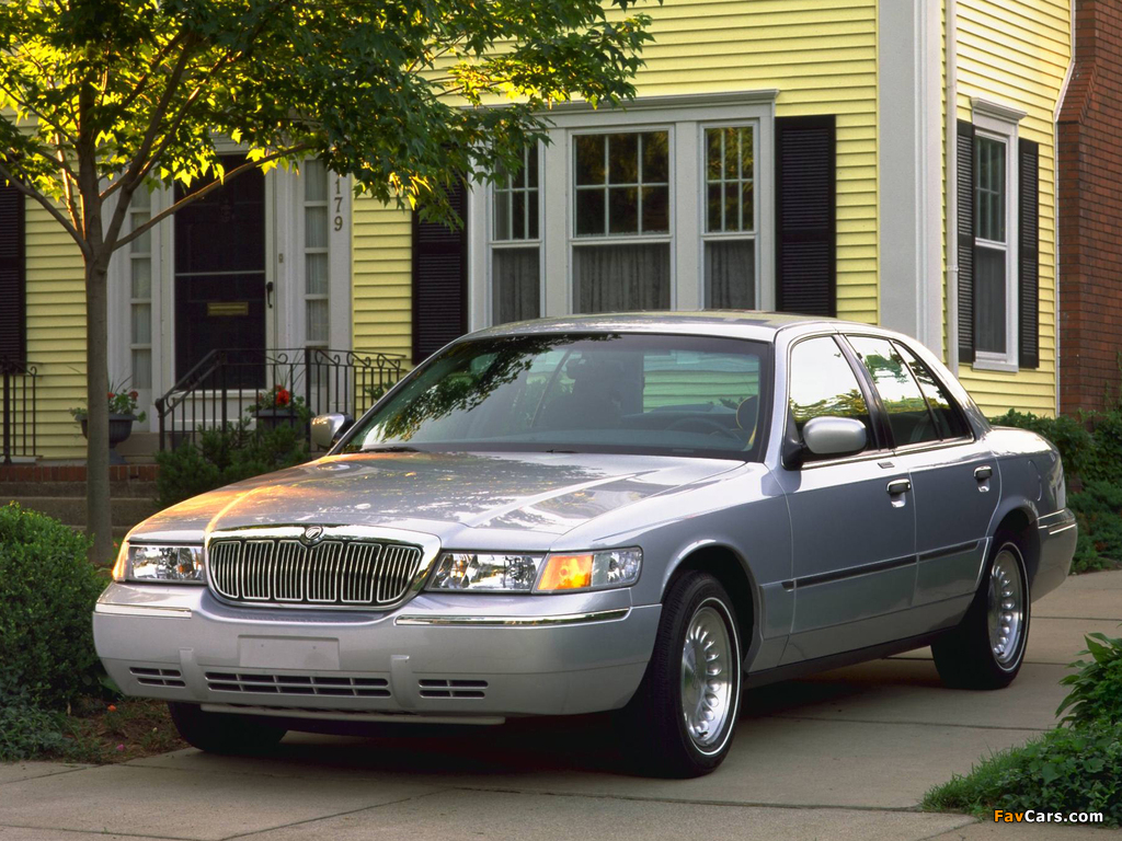 Mercury Grand Marquis 1998–2003 wallpapers (1024 x 768)