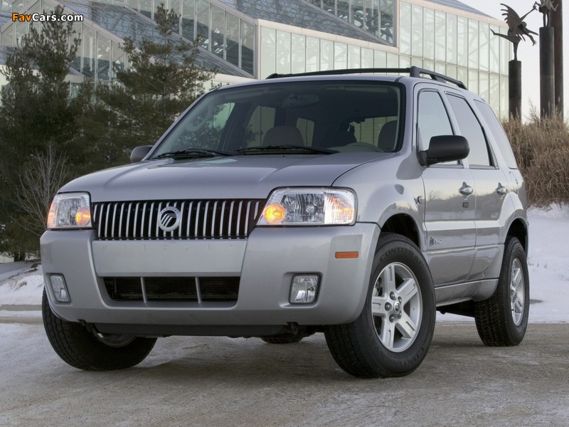 Pictures of Mercury Mariner Hybrid 2006–08 (800 x 600)