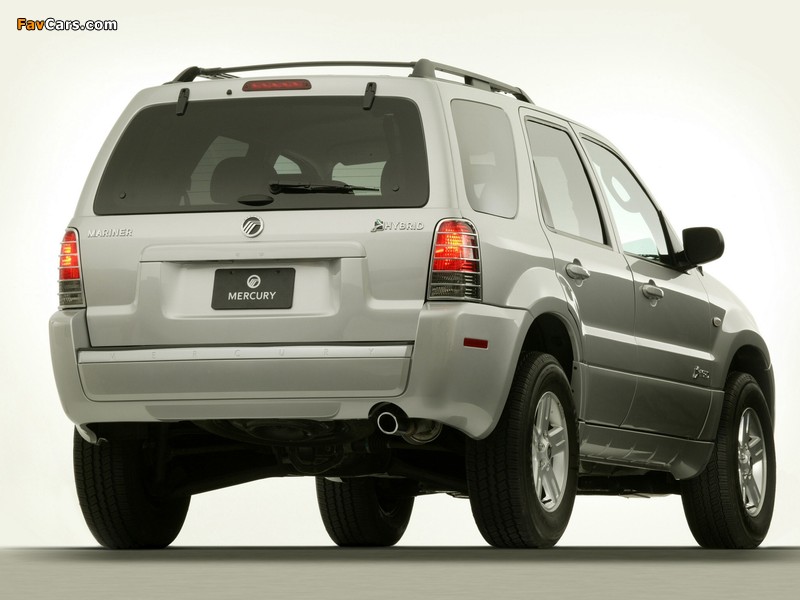 Pictures of Mercury Mariner Hybrid 2006–08 (800 x 600)
