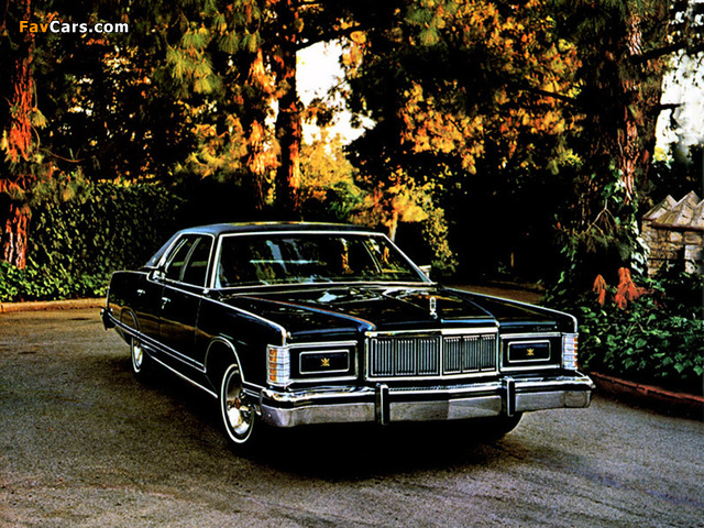 Mercury Marquis 4-door Hardtop 1973–78 wallpapers (640 x 480)