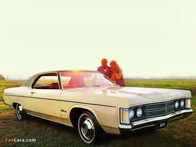 Mercury Meteor Rideau 500 2-door Hardtop 1970 wallpapers (640 x 480)