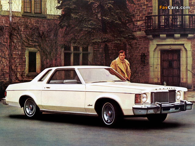 Mercury Monarch 2-door Sedan 1975–76 images (640 x 480)