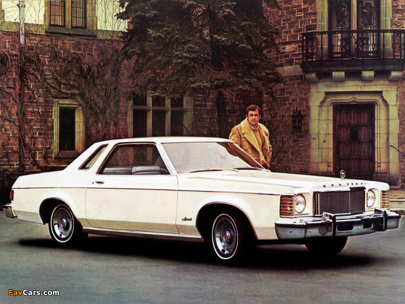 Mercury Monarch 2-door Sedan 1975–76 images (800 x 600)