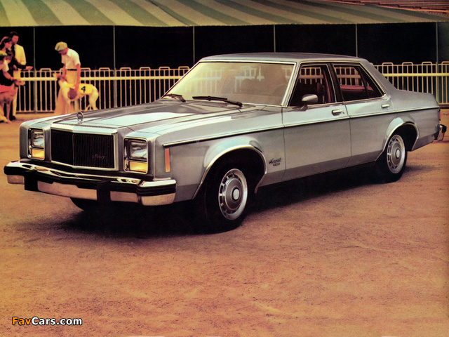 Mercury Monarch ESS 4-door Sedan 1978 pictures (640 x 480)