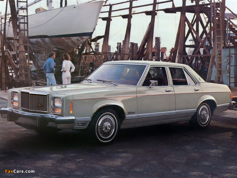 Pictures of Mercury Monarch Ghia 4-door Sedan 1978–79 (800 x 600)