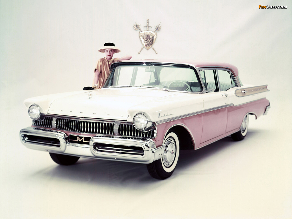 Mercury Montclair Sedan (58B) 1957 wallpapers (1024 x 768)