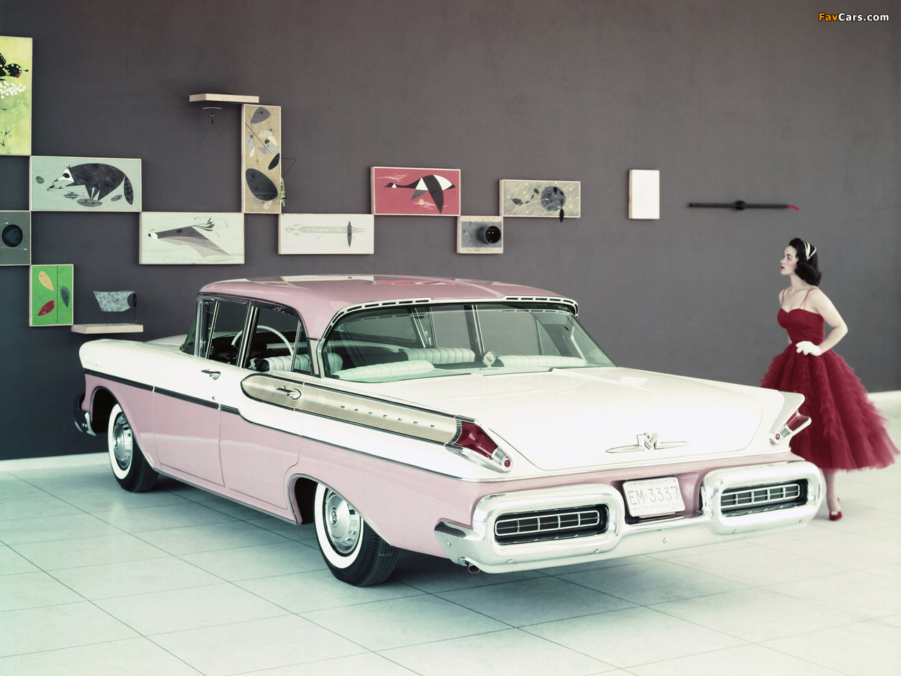 Mercury Montclair Sedan (58B) 1957 wallpapers (1280 x 960)