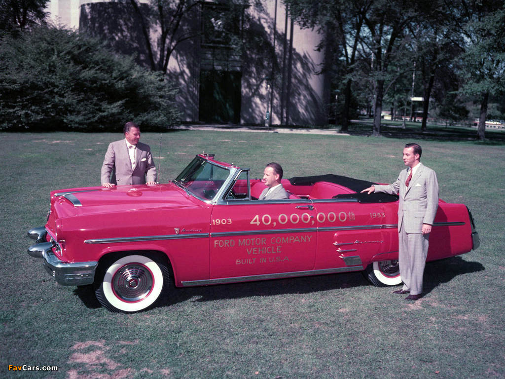 Images of Mercury Monterey Convertible 1953 (1024 x 768)