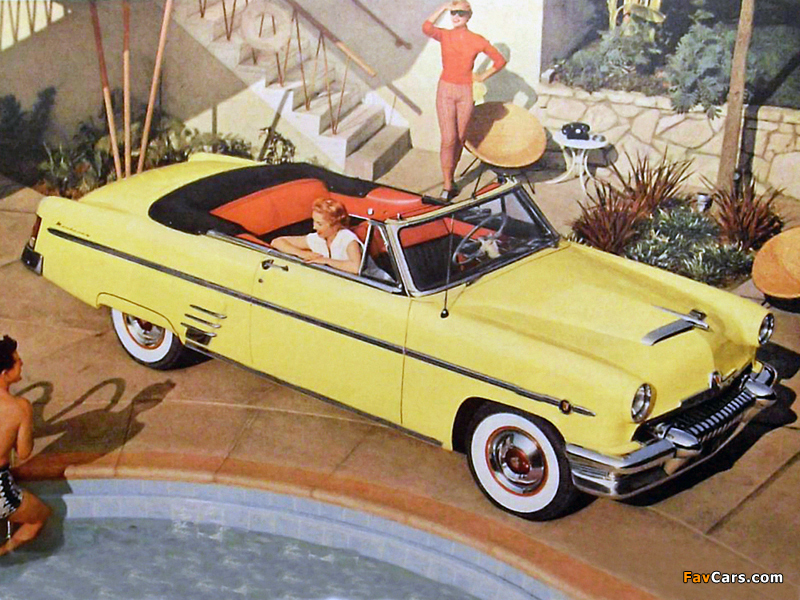 Images of Mercury Monterey Convertible (76V) 1954 (800 x 600)