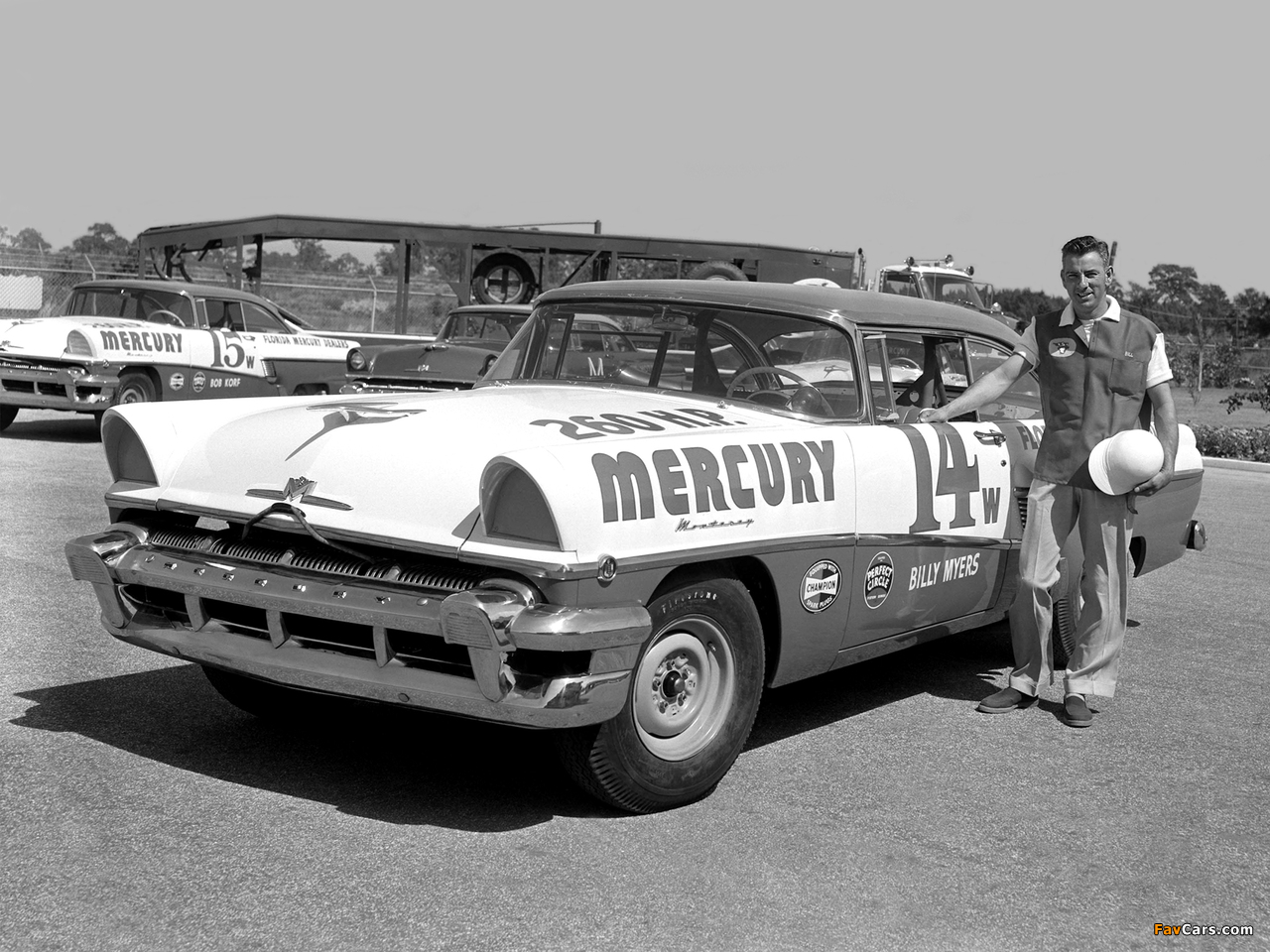 Images of Mercury Monterey NASCAR Race Car (64C) 1956 (1280 x 960)
