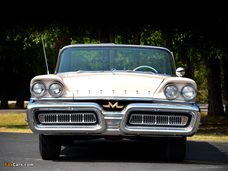 Images of Mercury Monterey Convertible (76A) 1958 (800 x 600)