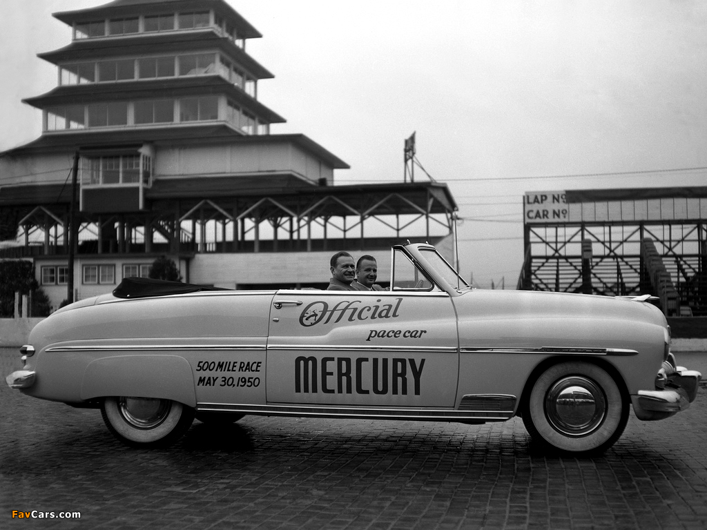 Mercury Monterey Convertible Indy 500 Pace Car 1950 photos (1024 x 768)