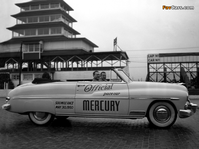 Mercury Monterey Convertible Indy 500 Pace Car 1950 photos (640 x 480)