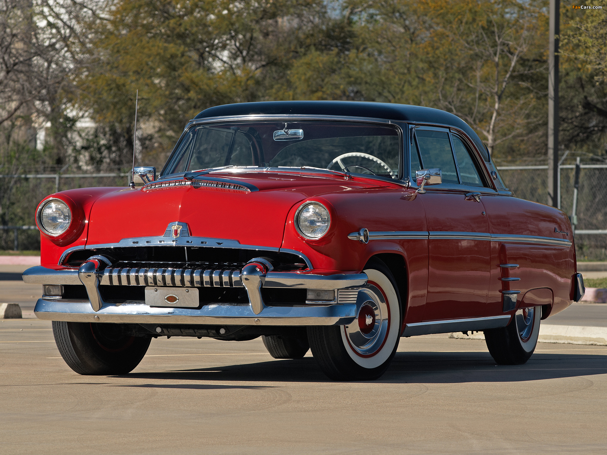 Mercury Monterey 2-door Hardtop 1954 images (2048 x 1536)