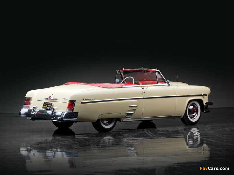 Mercury Monterey Convertible (76V) 1954 photos (800 x 600)