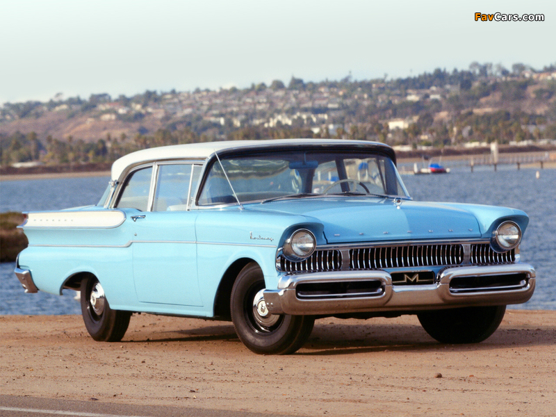 Mercury Monterey 2-door Sedan (64A) 1957 photos (800 x 600)