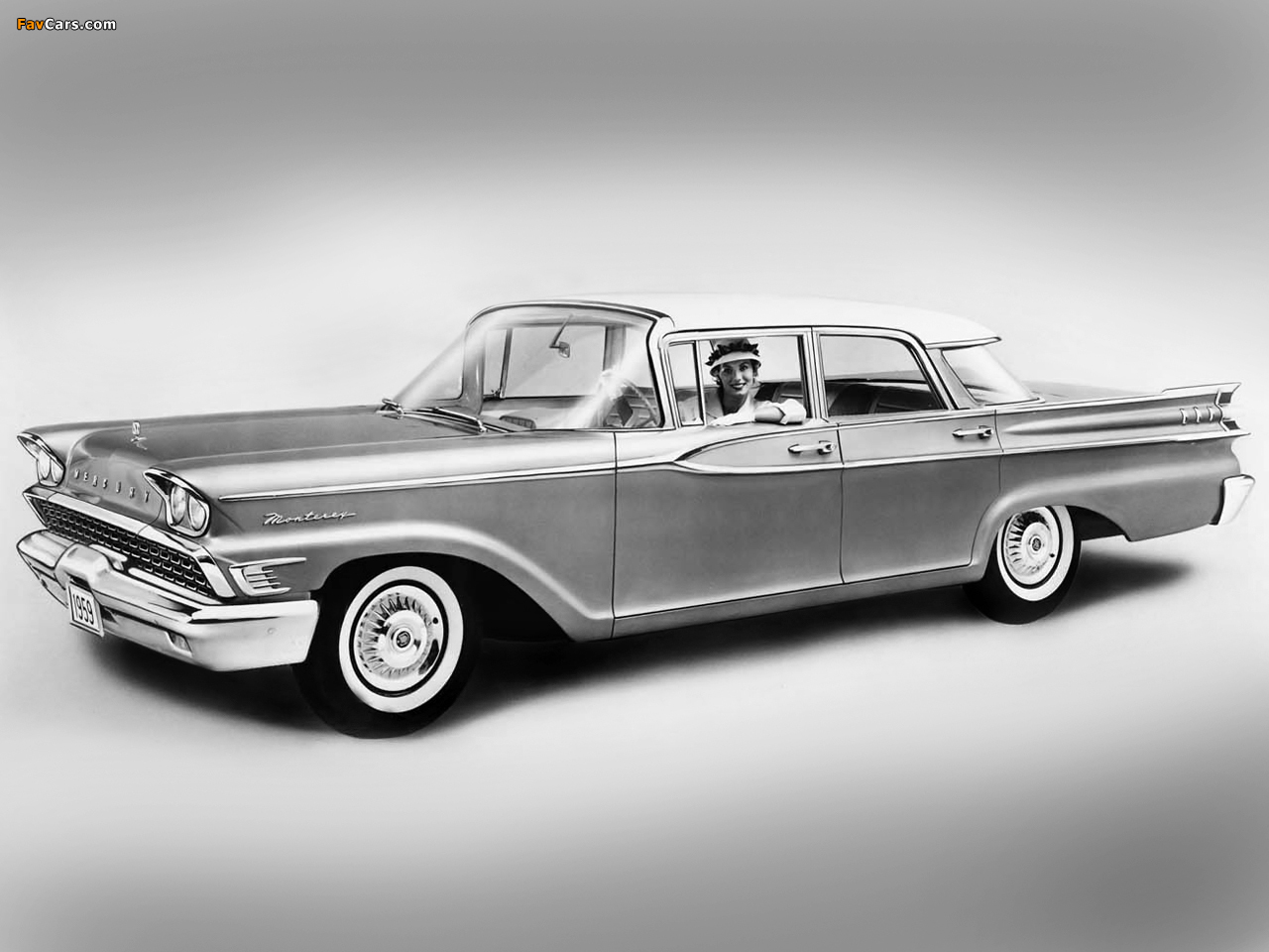 Mercury Monterey 4-door Sedan (58A) 1959 wallpapers (1280 x 960)