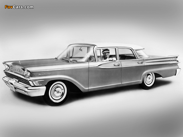 Mercury Monterey 4-door Sedan (58A) 1959 wallpapers (640 x 480)