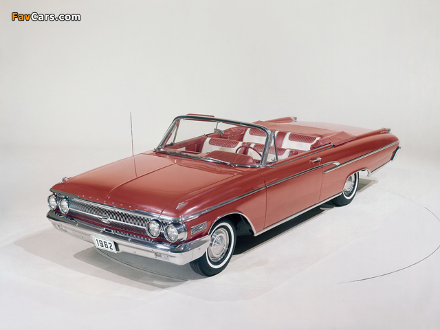 Mercury Monterey Custom Convertible (76A) 1962 photos (640 x 480)