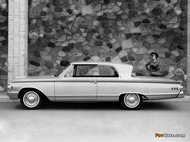 Mercury Monterey 2-door Hardtop (65A) 1963 images (640 x 480)