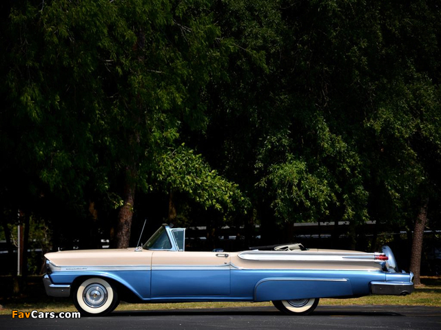 Pictures of Mercury Monterey Convertible (76A) 1958 (640 x 480)