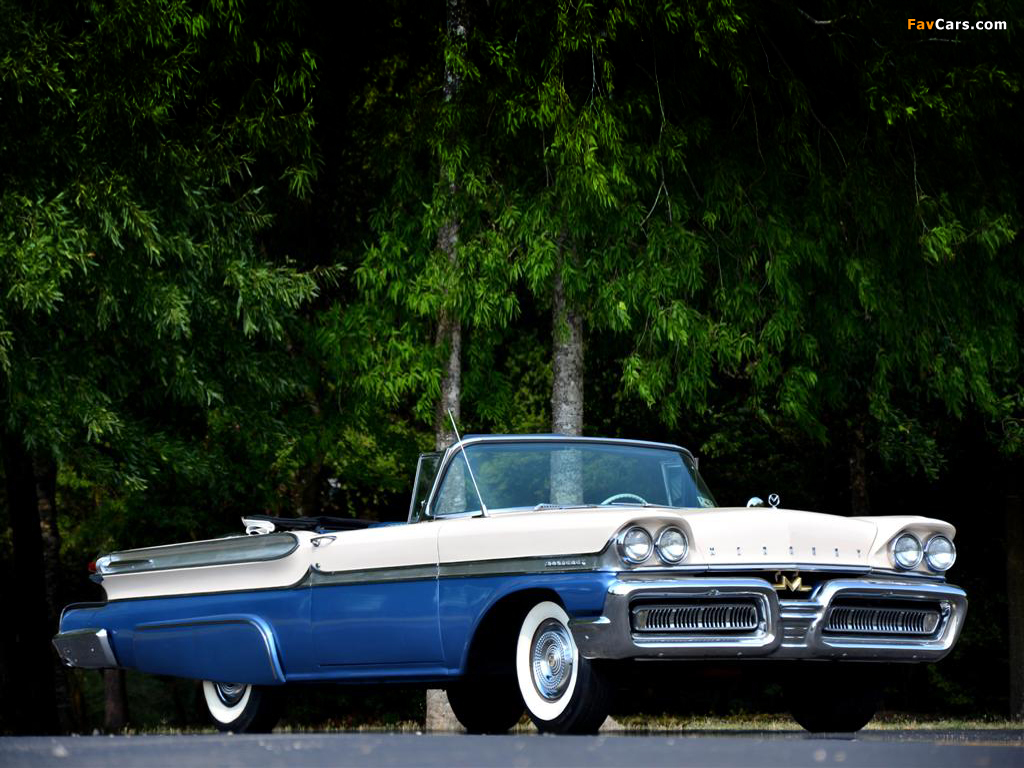 Pictures of Mercury Monterey Convertible (76A) 1958 (1024 x 768)