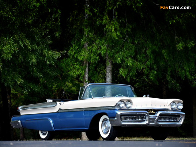 Pictures of Mercury Monterey Convertible (76A) 1958 (640 x 480)