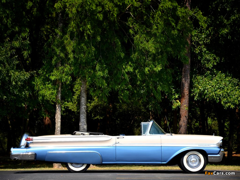 Mercury Monterey Convertible (76A) 1958 wallpapers (800 x 600)