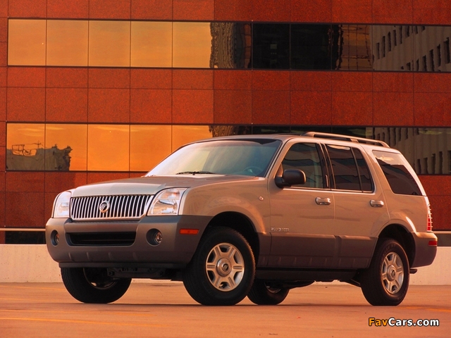 Mercury Mountaineer 2001–05 wallpapers (640 x 480)