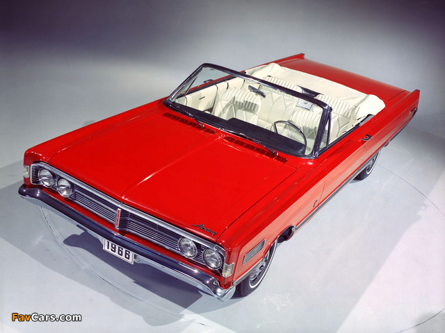 Mercury Park Lane Convertible 1966 photos (640 x 480)