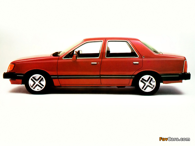 Mercury Topaz Sedan 1984 pictures (640 x 480)