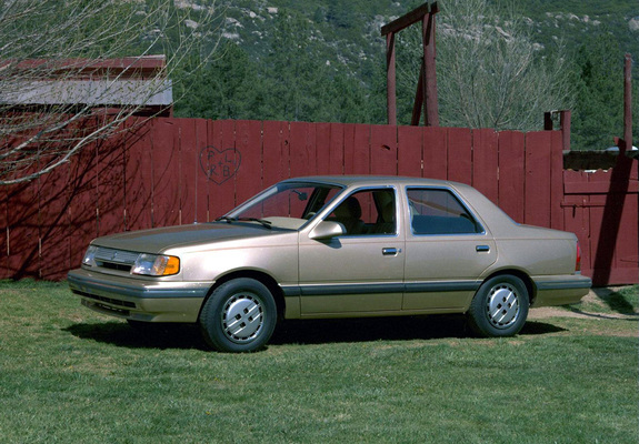 Photos of Mercury Topaz Sedan 1988–94