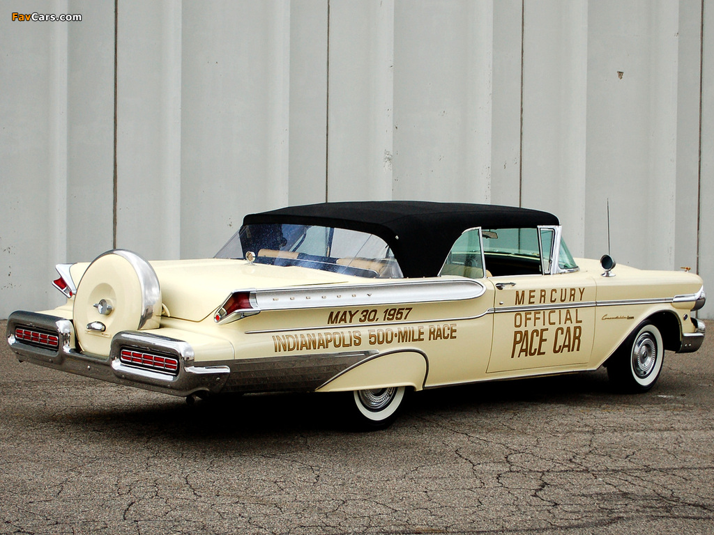 Mercury Turnpike Cruiser Convertible Indy 500 Pace Car (76S) 1957 images (1024 x 768)