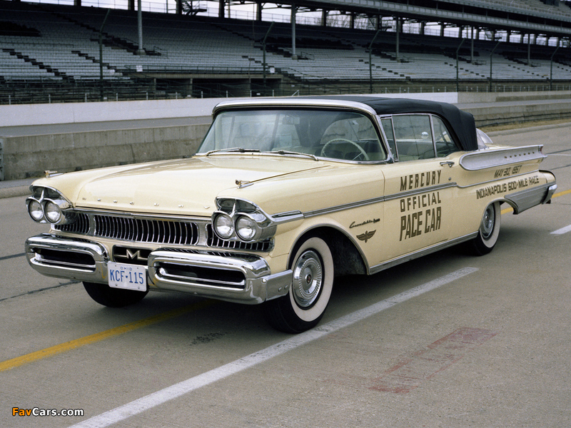 Mercury Turnpike Cruiser Convertible Indy 500 Pace Car (76S) 1957 photos (800 x 600)