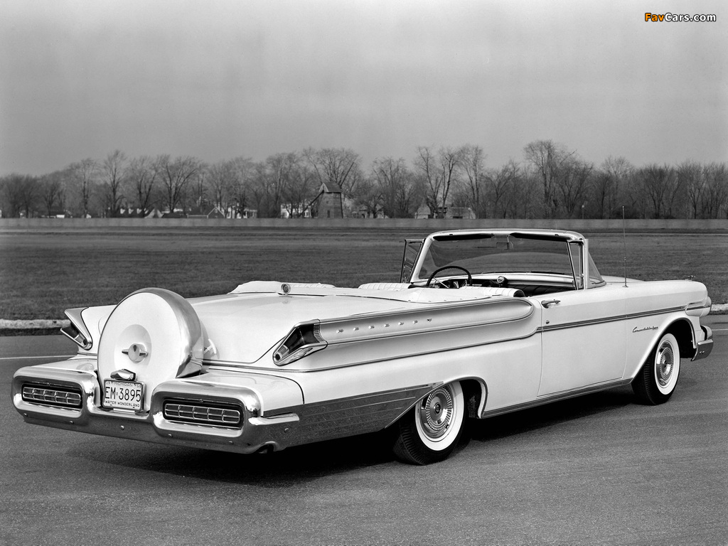 Mercury Turnpike Cruiser Convertible (76S) 1957 wallpapers (1024 x 768)