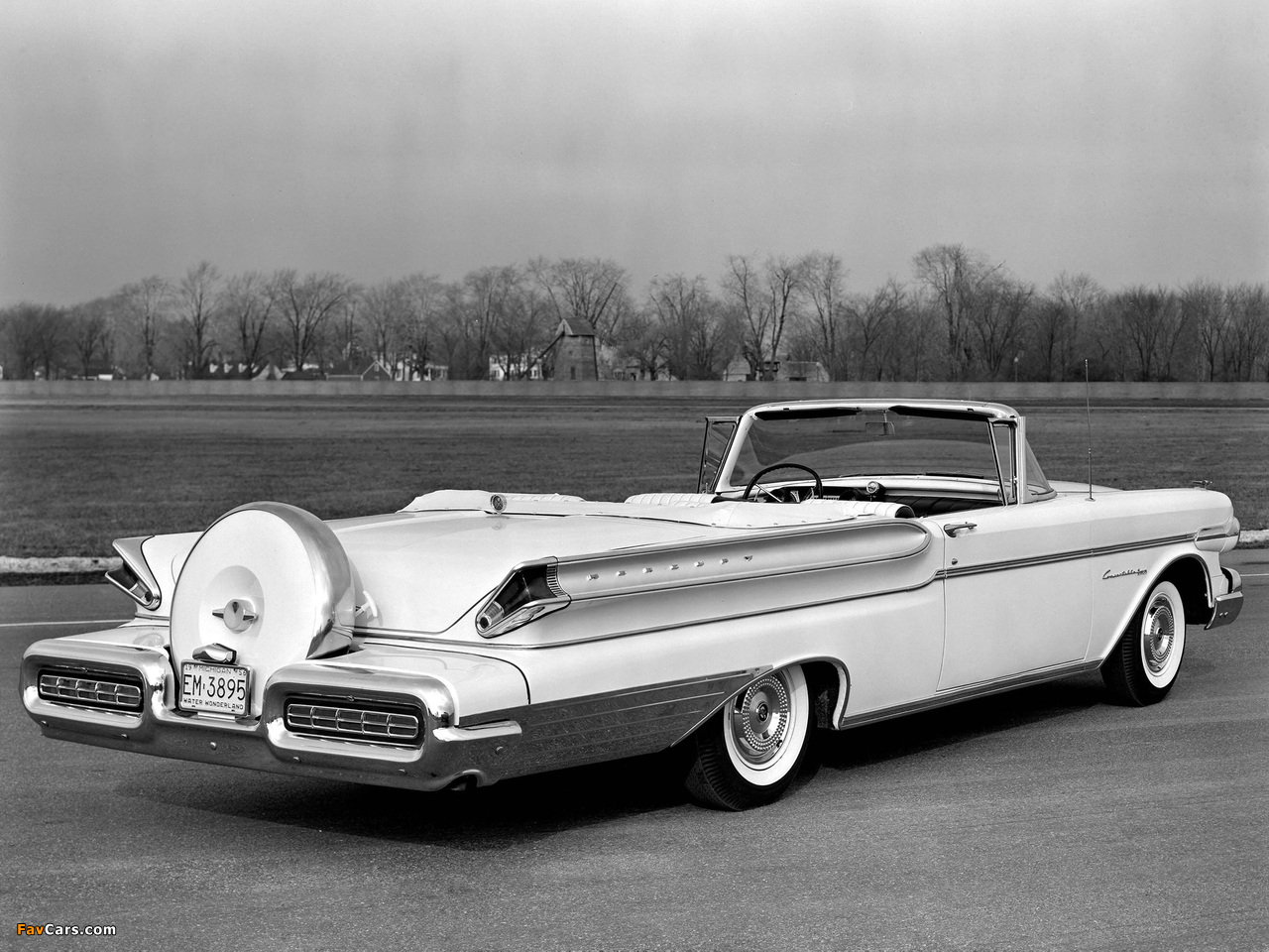 Mercury Turnpike Cruiser Convertible (76S) 1957 wallpapers (1280 x 960)