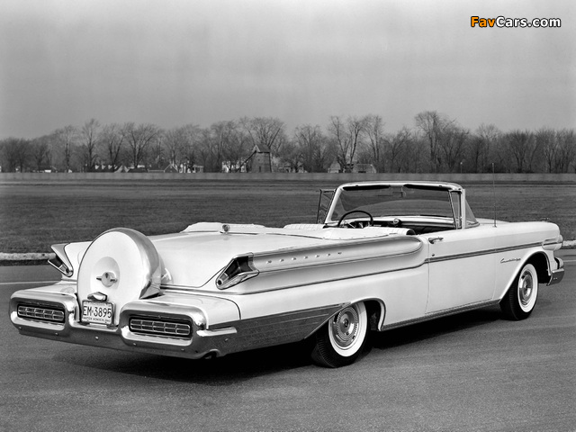 Mercury Turnpike Cruiser Convertible (76S) 1957 wallpapers (640 x 480)