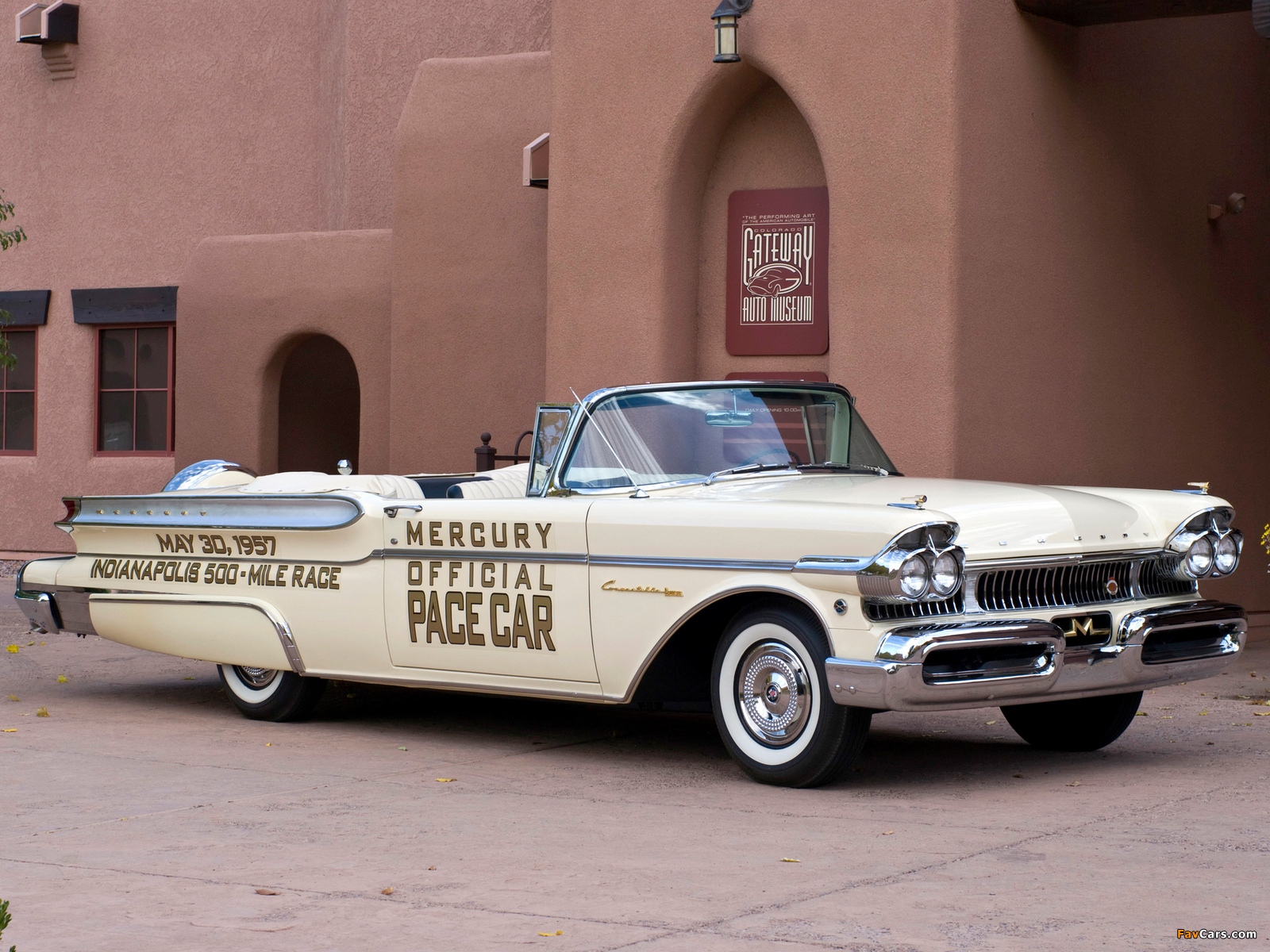 Mercury Turnpike Cruiser Convertible Indy 500 Pace Car (76S) 1957 wallpapers (1600 x 1200)