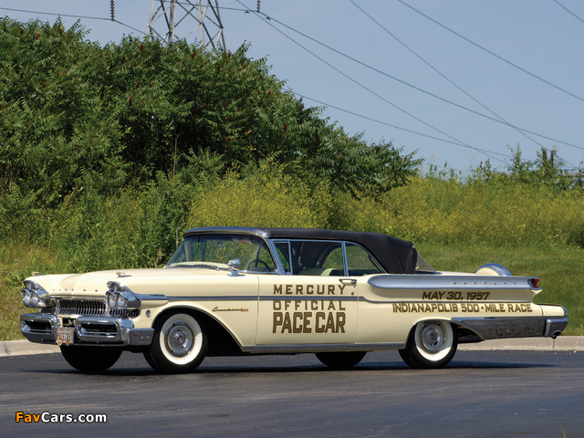 Mercury Turnpike Cruiser Convertible Indy 500 Pace Car (76S) 1957 images (640 x 480)