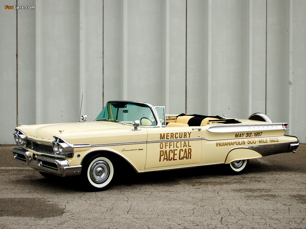 Photos of Mercury Turnpike Cruiser Convertible Indy 500 Pace Car (76S) 1957 (1024 x 768)