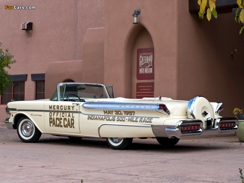Mercury Turnpike Cruiser Convertible Indy 500 Pace Car (76S) 1957 wallpapers (800 x 600)