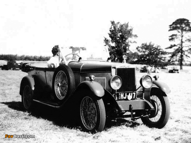 Photos of MG 14/40 Tourer (MkIV) 1927–29 (640 x 480)