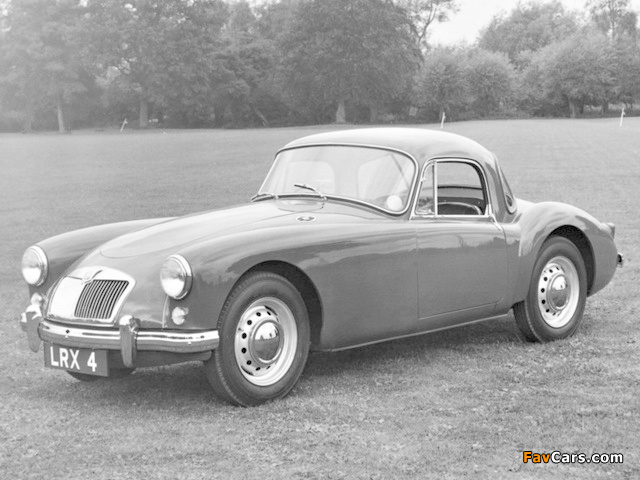 MGA Twin-Cam Coupe 1958–60 wallpapers (640 x 480)
