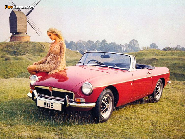 MGB Roadster 1972–74 photos (640 x 480)