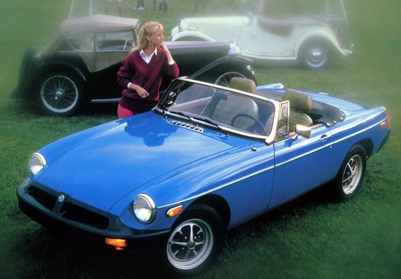 MGB Roadster US-spec 1974–80 photos